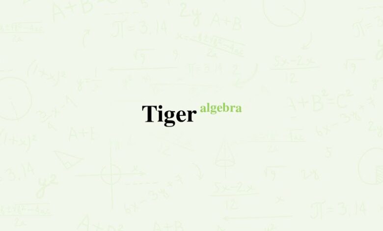 Tiger Algebra