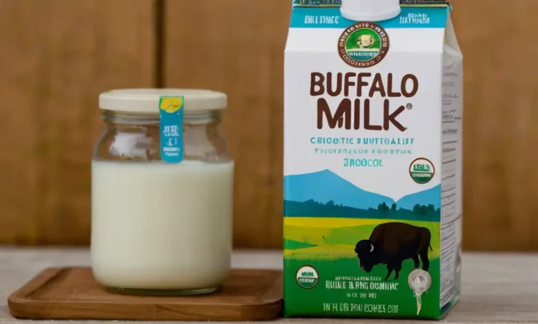 wellhealth organic buffalo milk tag