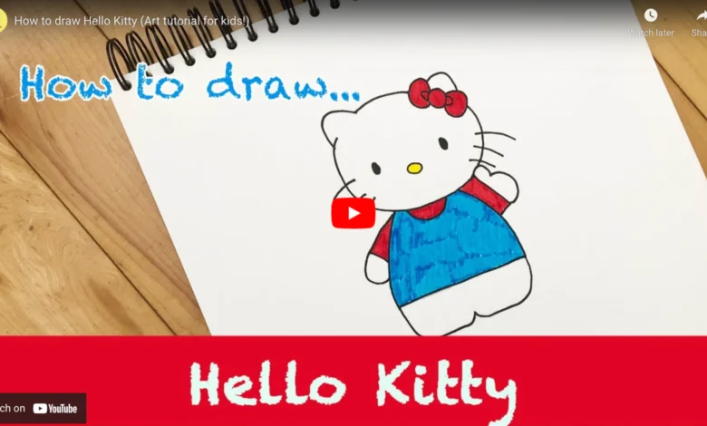 hello kitty drawing