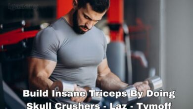 build insane triceps by doing skull crushers - laz - tymoff